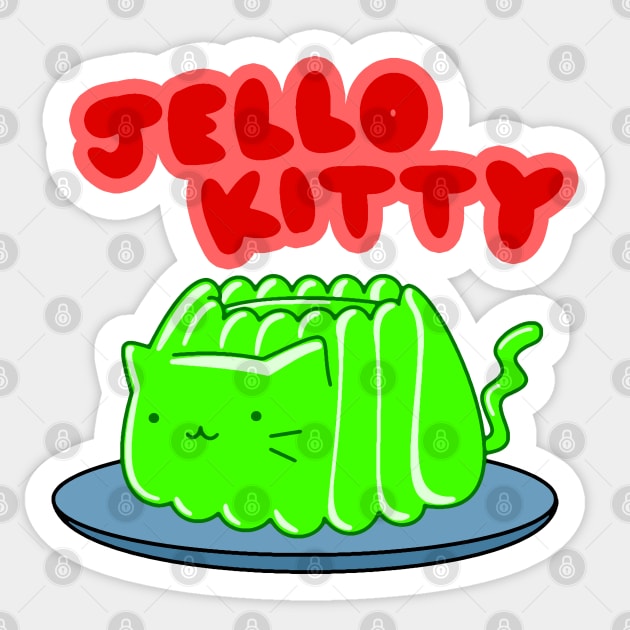 Jello Kitty Sticker by wss3